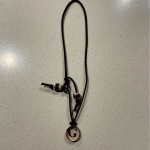 G initial necklace